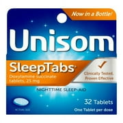 6 Pack - Unisom SleepTabs 32 Tablets Each