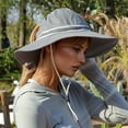 thumbnail image 2 of YAYUBA Summer Wide Brim Fisherman Hat for Men And Women,Grey, 2 of 5