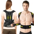 thumbnail image 1 of Corrector de postura natural para hombres y mujeres: soporte lumbar y enderezador de hombros. Brinda soporte y alivio para la zona lumbar. Ajustable, cómodo y fácil de usar., 1 of 5
