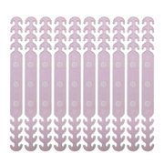 Angle View: ICQOVD 10Pc Plastic Mask Adjustable Silicone Mask Hanging Buckle Extension Strap