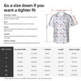 thumbnail image 3 of Salouo Lavender Flowers for Hawaiian Shirt for Men,Summer Beach Casual Short Sleeve Button Down Shirts Men's Regular-Fit Short-Sleeve Print Shirt -XX-Large, 3 of 6