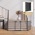 thumbnail image 3 of 115 Inch Adjustable 5 Panel Wide Fireplace Fence, 3 of 7