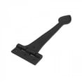 thumbnail image 3 of Black Iron Door Strap Hinge 12" L Heart Tip Design Rust Resistant Pack of 4, 3 of 8