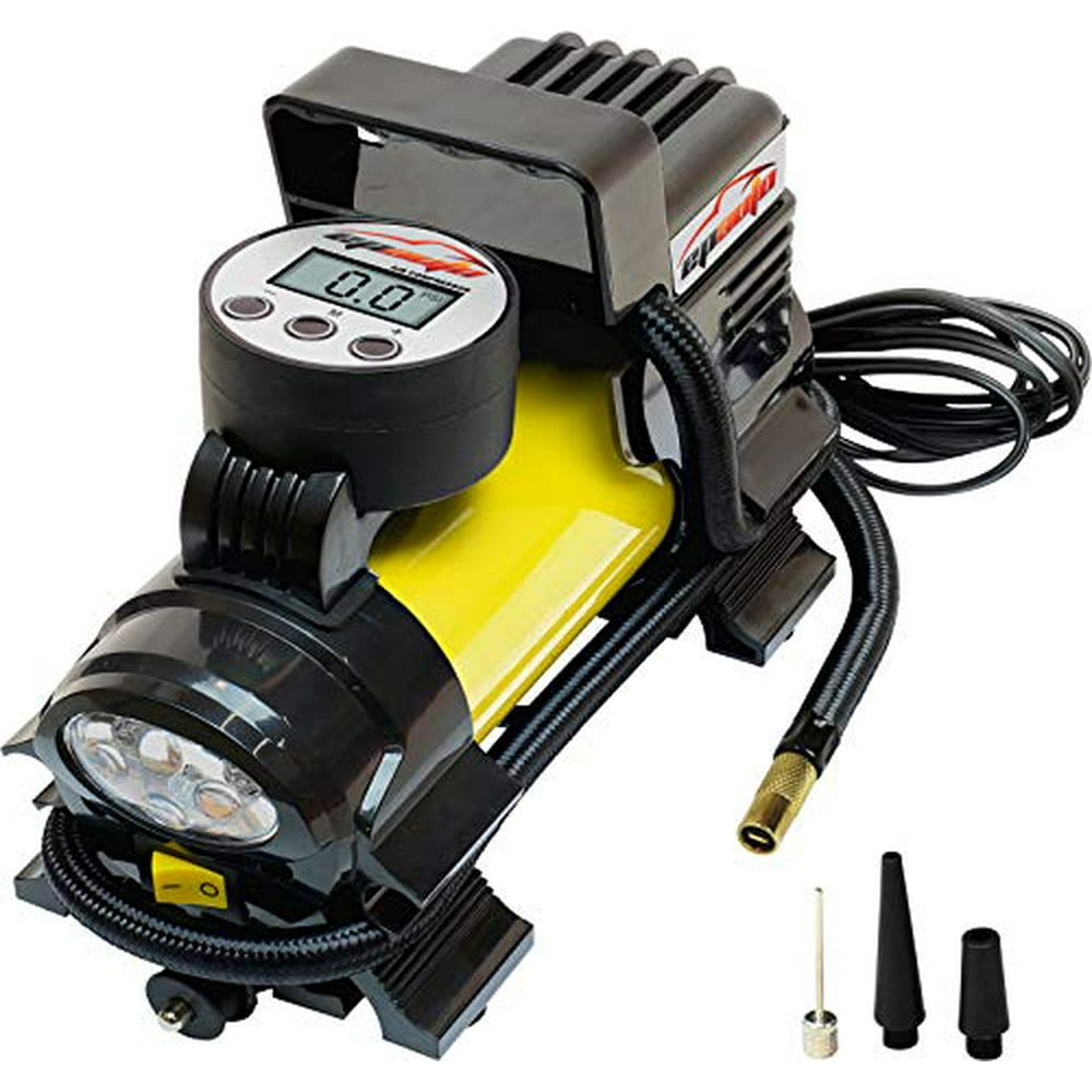 EPAUTO 12V DC Portable Air Compressor Pump, Digital Tire Inflator