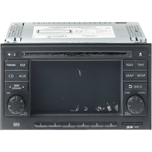 Restored 2012-14 Nissan Cube AM FM Radio CD Navigation 5" Display Model Number 259151FS0E (Refurbished)