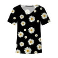thumbnail image 4 of DEELLEEO Blouse d'Été à Imprimé pour Femmes T-Shirts à Manches Courtes Hauts, 4 of 6