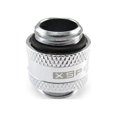 thumbnail image 2 of XSPC G1/4" Male to Male Rotary Fitting, Chrome, 2 of 3