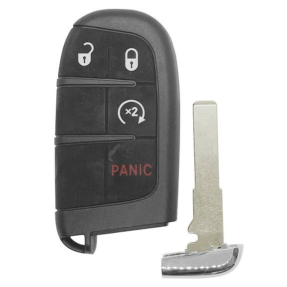 AutokeyMax Remote Key Fob for 2017 - 2021 Jeep Renegade with 4 Buttons