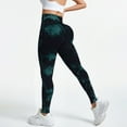 thumbnail image 2 of YDFCWXW Scrunch Lifting Leggings for Women Tummy Control High Waisted Workout Gym Seamless Impact Yoga Pants (Dark Green, S), 2 of 8