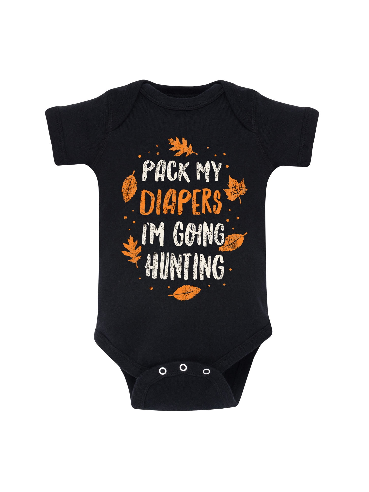 Download Instant Message Pack My Diapers I M Going Hunting Baby One Piece Walmart Com Walmart Com PSD Mockup Templates