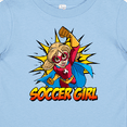 thumbnail image 4 of Inktastic Soccer Girl Superhero Girls Baby T-Shirt, 4 of 5