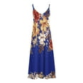 thumbnail image 4 of Robes pour Femmes, Robes Sans Manches Mode Imprimé Bretelles, 4 of 5