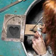 thumbnail image 3 of Heart Shaped Graphite Mold Molds for Casting Jewelry Melting Model Jewlery Gold Ingot Metal Refining Scrap Models, 3 of 5