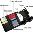 thumbnail image 3 of USTOP 2 Pack Car Sun Visor Organizer, Universal Visor Storage Holder with 6 Pockets for Glasses, Phone, Maps, Tolls, Sunglasses, for Men & Women, Car Accessories, 3 of 7