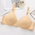 thumbnail image 3 of Daznico Comfortable Wireless Lace Bralette for Women Breathable Full Coverage Lift and Support Adjustable Top Plus Size Back Support Underwear Bra, 3 of 4