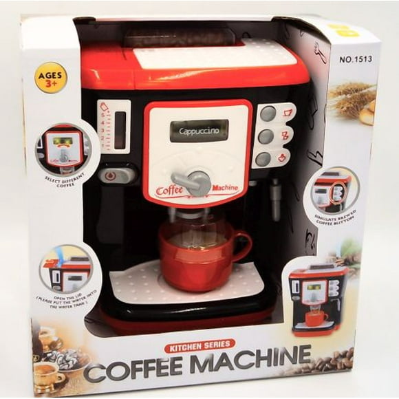 GIRL FUN TOYS Latte, Cappuccino et Macchiato Machine à Café Jouet