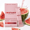 thumbnail image 2 of Instant Hydration Sugar Free Electrolyte Powder, Watermelon, 6 Sticks, 2 of 7