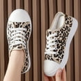 thumbnail image 7 of CHICVOMEY Fashion Sneakers for Women Lace Up Canvas Sneakers Comfortable Tennis Sneakers Low Top Casual Walking Shoes, 7 of 7