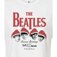 thumbnail image 3 of The Beatles - Beatles Christmas - Juniors Cropped Graphic T-Shirt, 3 of 6