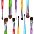 thumbnail image 3 of SHANY Makeup Brushes THE DOUBLE TROUBLE - 5 PC Double Sided Essential Makeup Brush Set with Travel Pouch - Travel Size Make up Brush Set, 3 of 5