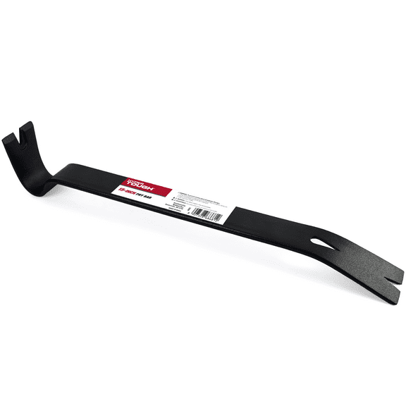 Hyper Tough 15” Utility Pry Bar, Nail Puller and Crowbar Tool