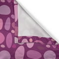 thumbnail image 4 of Ambesonne Purple Valance Pack of 2, Abstract Chaotic Spotted, 54"X12", Multicolor, 4 of 5