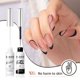 thumbnail image 5 of Esmalte de uñas en gel RARJSM, negro y blanco, 8 ml, remoja con brocha, 5 of 9