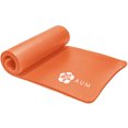 thumbnail image 2 of AUM High Density HD Foam Tech Yoga Exercise Mat - 72" x 24" x 1/2" - Orange, 2 of 2