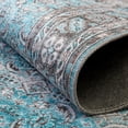 thumbnail image 5 of Unique Loom Timeless Collection Area Rug - Matthew (2' x 6' Runner, Blue/ Black), 5 of 7