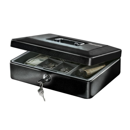 SentrySafe CB-12 Cash Box With Money Tray, .21 cu