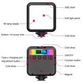 thumbnail image 3 of LED Pocket Fill Light RGB Full Color Video Light 2500K to 9000K Color Temperature Mini Vlog Fill Light for Photography, 3 of 3