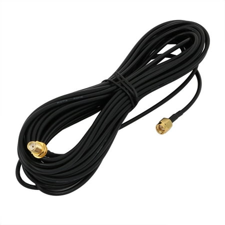 - Unique Bargains RG174 Coaxial Antenna Extension Cable SMA Female to Male Connector 9M Long