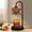 Pattern 4, variant on Candle Warmer Lamp with Timer Dimmer Mexican Ornamental Floral Tile Birds Geometric Motifs Neutral Beige Candle Lamp Warmer for Jar Candle with 4 Bulbs Gifts for Women House Warming Gifts