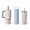 Blue, variant on Carote 3pcs Insulated Stainless Steel Water Bottle Set, 40oz & 32oz Travel Bottles, Leak-Proof, Tumbler Style, Mint Berry