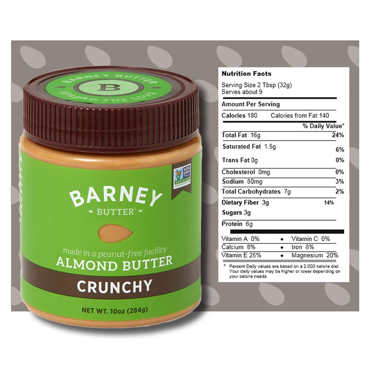 (6 pack) Barney Butter Crunchy - 10 oz.
