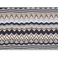 thumbnail image 2 of Zelouf Zipper Ikatt On Polyester Carnival Dull Satin  , Sewing, DIY, Crafts Fabric by the Yard, 209 Grey/black, 3 Yard, 2 of 2