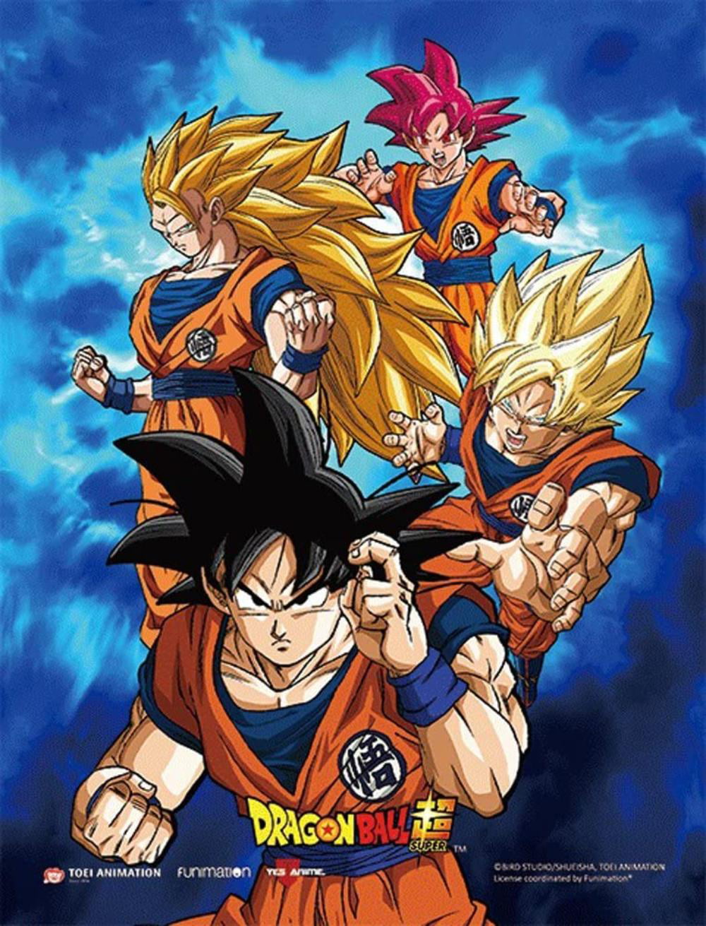 Dragon Ball Z Super Saiyan Goku Holographic Anime Tumbler Travel Cup 