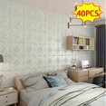 thumbnail image 1 of 20/30/40//50pcs 3D Wall Tile Sticker, Foam Brick Self-Adhesive Anti-Collision Sticker,, 1 of 5