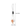 thumbnail image 2 of SHOWERORO Pickleball Paddle Keychain Mini Sports Ball Shape Keychains For Kids And Adults 1Pack, 2 of 8