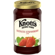 Knott's Berry Farm Seedless Strawberry Jam, 16-Ounce