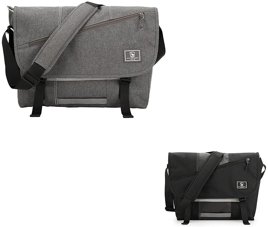 Messenger Bag for Women - Canvas 14 15 