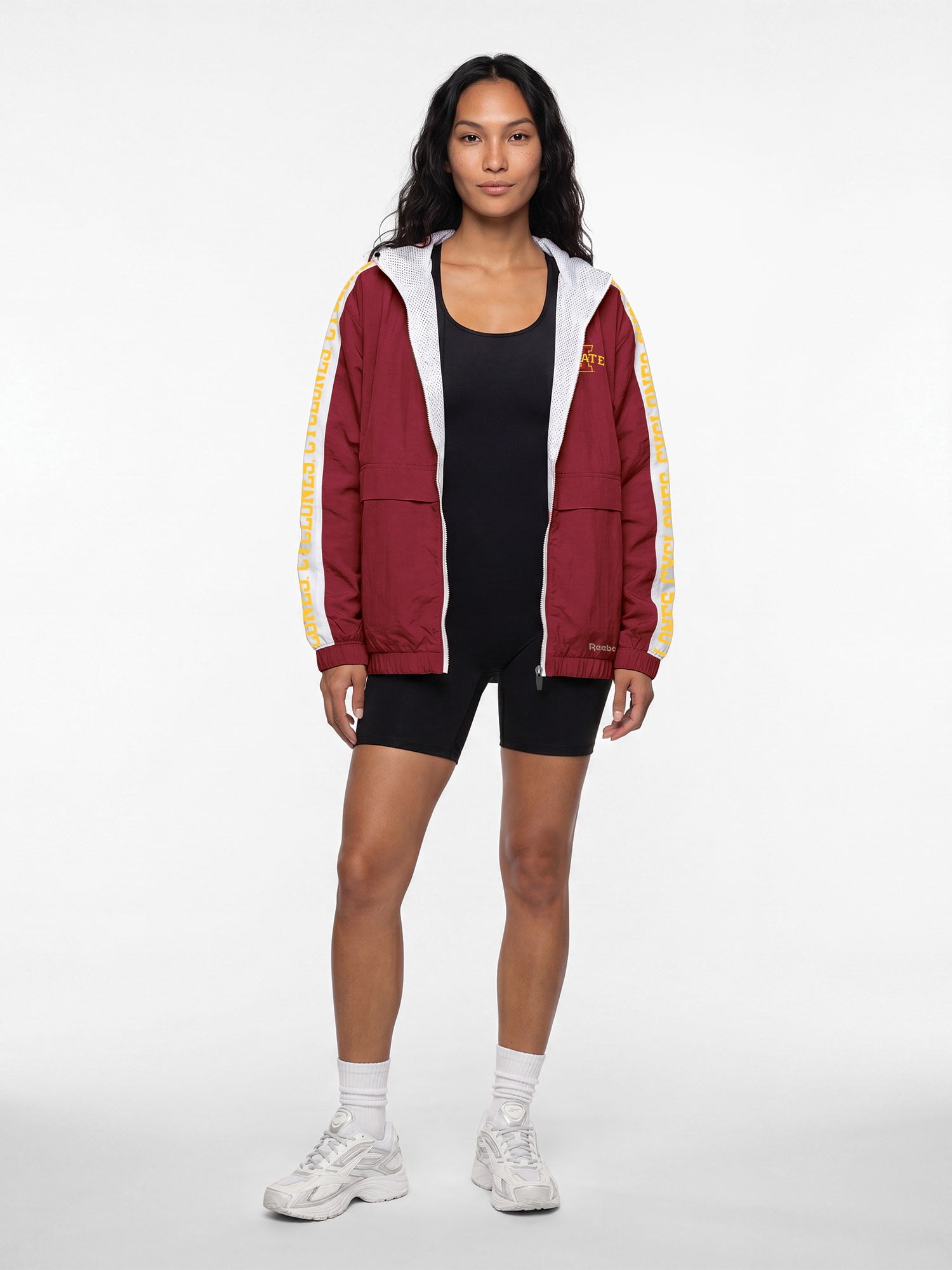 Iowa State Cyclones Reebok Womens Colorblocked Full Zip Jacket