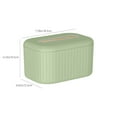 thumbnail image 3 of Elainilye Farmhouse Tissue Box, Cover for Bathroom Vanity Bedside Table Classroom Office Reception Area Shabby Decor Piece, Green, 3 of 6