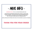 thumbnail image 3 of New Mom Mug: Custom Blue Stripe Coffee Cup – First Time Mom Gift, New Parent Gift, 3 of 6