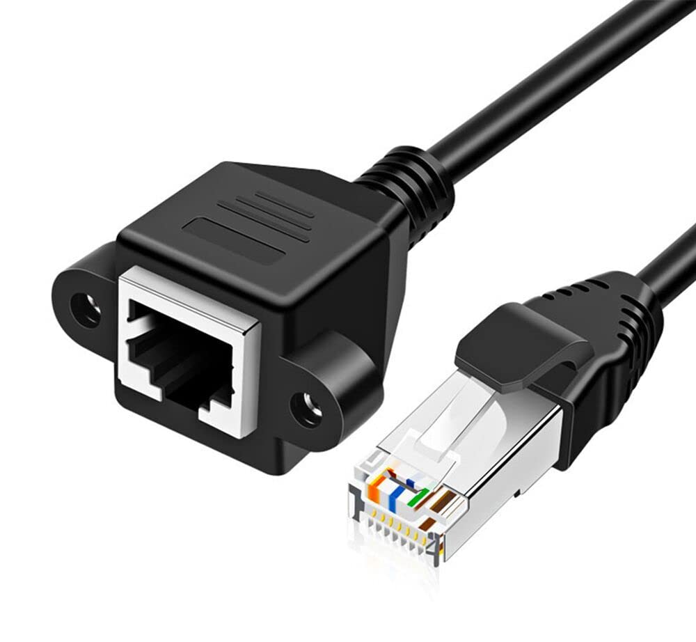 Extension Cable 6.6 Ft, Pure Copper Core Network Cat6