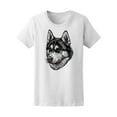 thumbnail image 1 of Sketch Of Husky Dog Tee Men's -Image by Shutterstock, 1 of 2