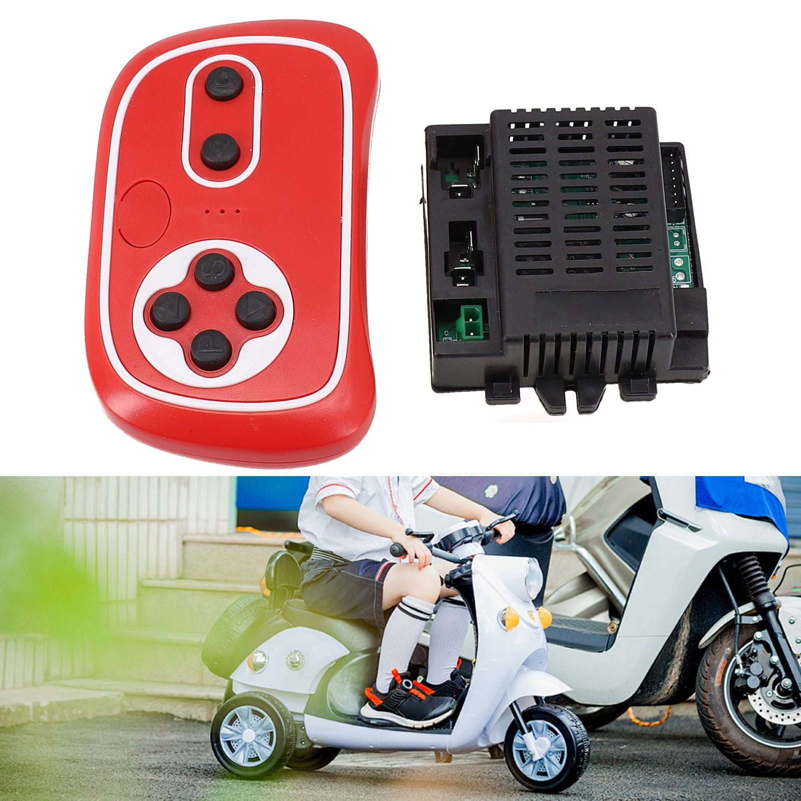 Weelye Rx57 6V 12V Receiver Ce/Fcc Kids Electric Car 2.4G Transmitter Tx20 And Rx57 6V