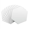 thumbnail image 1 of 24 piezas 3D espejo moderno geométrico hexagonal ACR acrílico pared pegatina decoración de arte DIY Ecomeon, 1 of 6