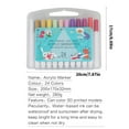 thumbnail image 5 of LIANXUE Multiple Color Acrylic Paint Markers 24Pcs for 3D Print Hobbyists Easy Washing, 5 of 11