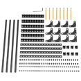 thumbnail image 2 of Rack 3D Printer Filament Storage Rack Aluminum Alloy Wall Mount Consumable Organizer Shelf for 200mm Diameter Spool, 2 of 7